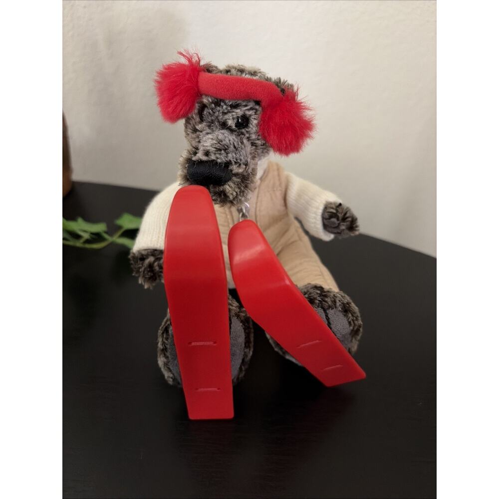 RARE VINTAGE PLUSH DOLL FIGURE BATH & BODY WORKS SKIING WINTER BENNY